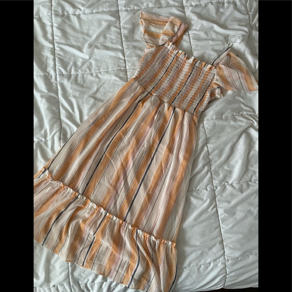 Women’s Lc Lauren Conrad Smocked Flutter Dress